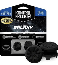 Image of KontrolFreek PS5 PS4 Performance Thumbsticks Thumb Grips FPS GALAXY Black+More