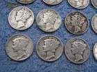 20 SILVER MERCURY DIMES WITH DATES lot su20 — photo 4