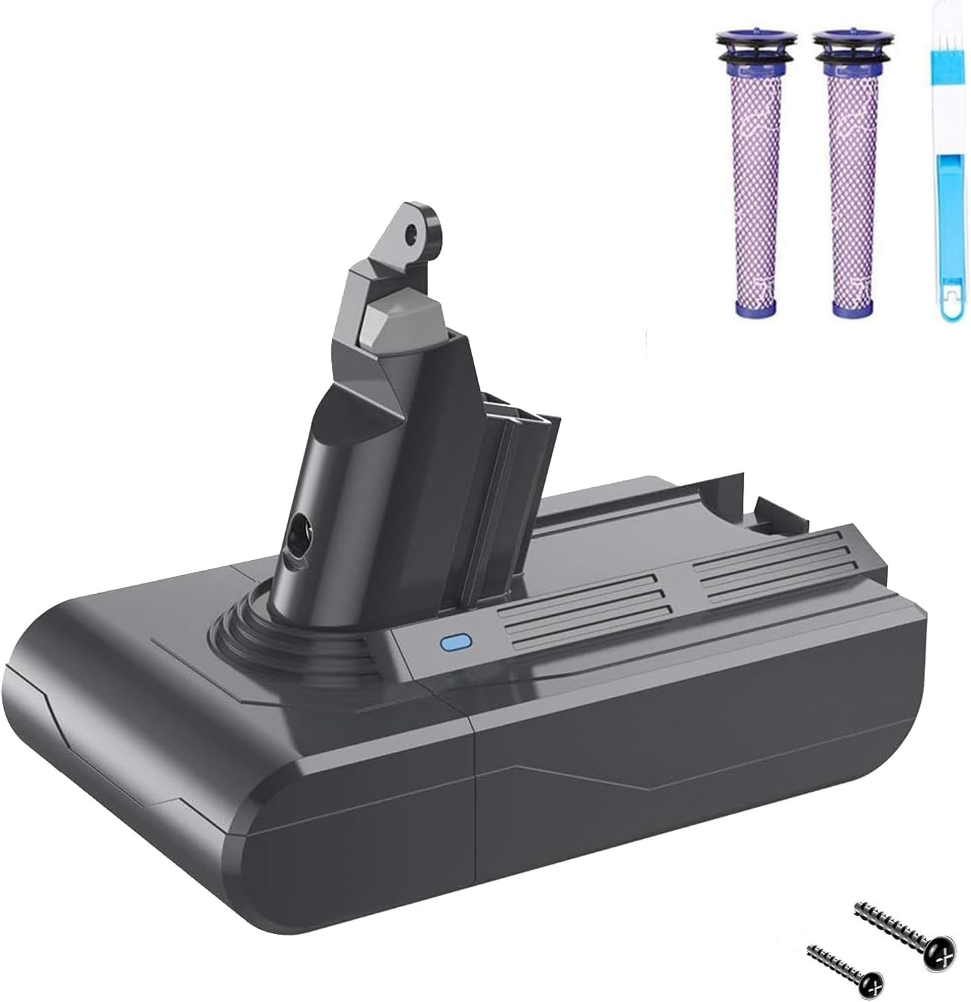 6000mAh V6 Battery Replacement for Dyson V6 Vacuum Cleaners