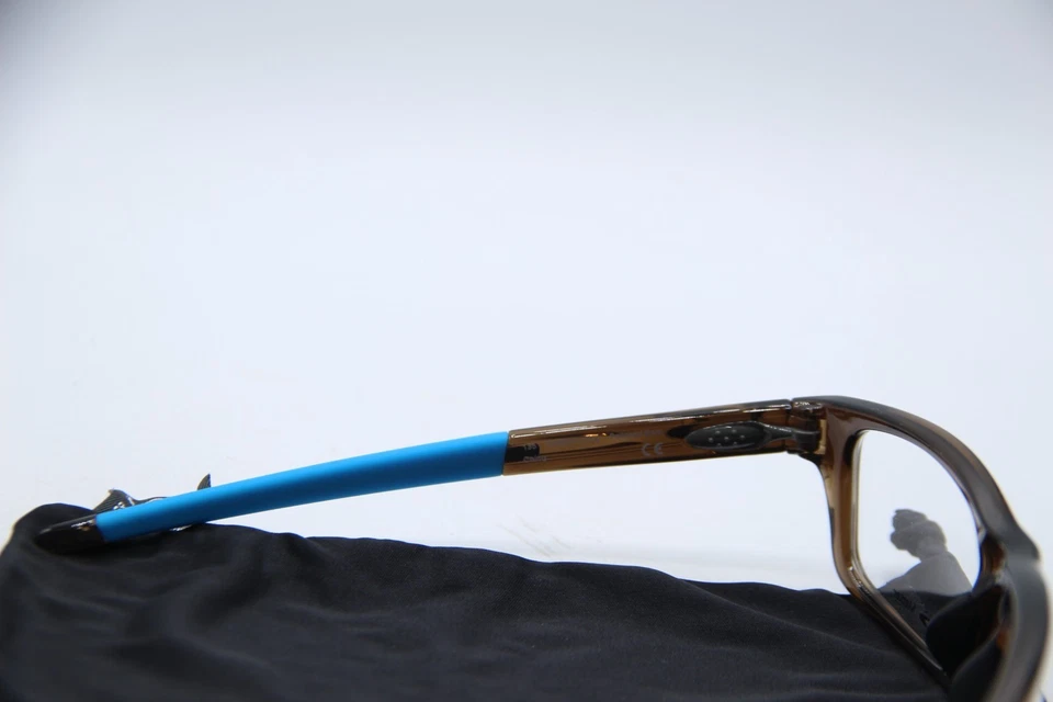 NEW OAKLEY OX8037-1754 POLISHED BARK CROSSLINK AUTHENTIC FRAMES EYEGLASSES 54-18 - Image 3 of 4