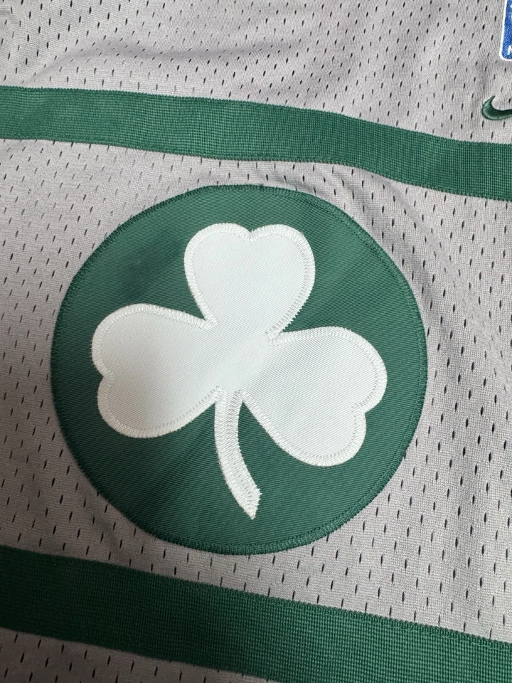 Camiseta cosida trébol de la NBA vintage Nike Boston Celtics Paul Pierce #34 para hombre S Foto 3 de 4