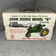 ERTL - John Deere Model B Tractor - 1999 Ohio FAA Foundation - NEW Box damaged
