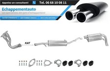 Seat Alhambra 2.0 85kW (2000-2010) Sistema Di Scarico Con Certificato E-mark