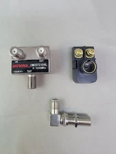 Cable Connector Lot Antronix Tap CMCDT2106L, RCA Push On Transformer, 90° Elbow 