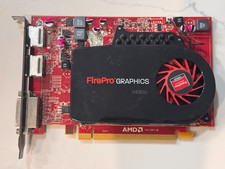 AMD FirePro V4900 1GB GDDR5 2x DisplayPort -DVI PCIe Graphics Video Card-Tested