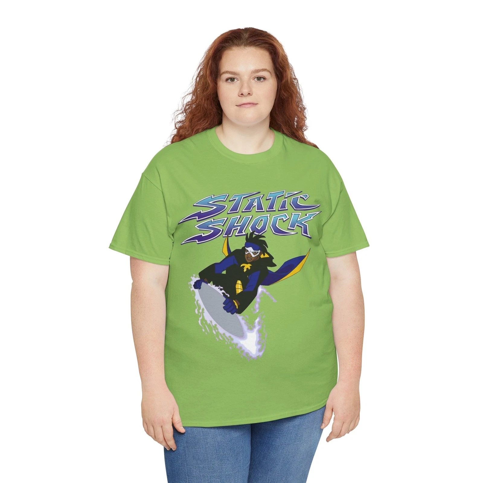 Static Shock T-Shirt - Milestone Comics - WB - DC Comics - Virgil Hawskin