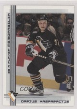 2000-01 ITG Be A Player Memorabilia Darius Kasparaitis #334 0b5