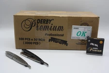 5000 Derby Premium Single Edge Blades (FULL BOX)