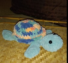 Sea Turtle Crochet Stuffed Animal Plush