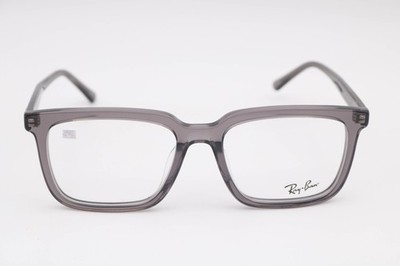 Ray-Ban Alain Dark Gray Rectangle Rb7239F Eyeglasses Frames 54-18-145