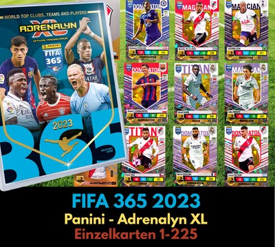 Panini FIFA 365 2023 Adrenalyn XL - Einzelkarten aussuchen - 1-225