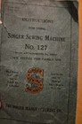 Vintage Sewing Machine  Monogram Embroidery Guide Screwdriver Fray Check Needles — photo 2