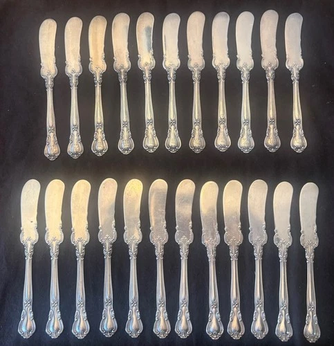 Chantilly by Gorham – Sterling Silver Butter Knives (Set of 23)