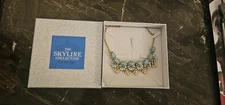 The Skyline Collection Turquoise  Necklace Costume Jewelry NIB