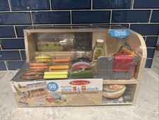 Melissa  Doug Slice  Stack Sandwich Counter