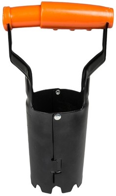 Bradas Blumenzwiebelpflanzer DE LUXE schwarz/orange