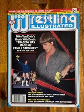 PRO WRESTLING ILLUSTRATED magazine WWE wrestler MIKE & KEVIN VON ERICH 2-86