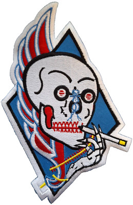 Attack Squadron 34 VA-34 US Navy gesticktes Aufnäher Abzeichen - LETZTE PAAR