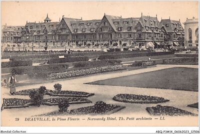 ABQP3-14-0255 - DEAUVILLE - Plage Fleurie - Normandy Hotel