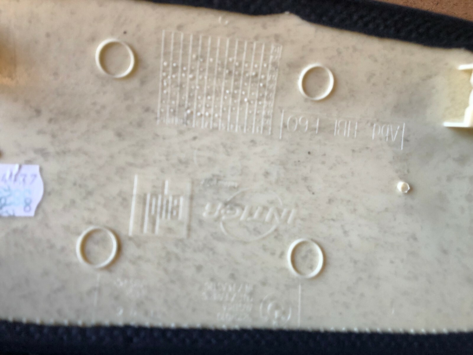 BMW E60 E61 550I 20042010 OEM BLACK THIRD BRAKE LIGHT LAMP COVER PANEL