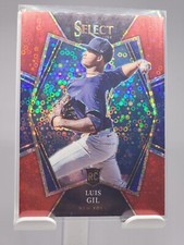 2022 Select Luis Gil #111 Red Disco Rookie Card Yankees