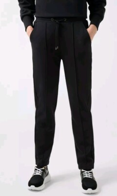 Bogner Women's 10 'Carey' Black Tracksuit Trouser Worn 1X $240