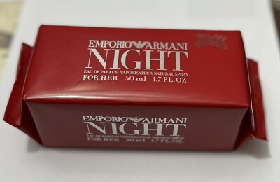 Giorgio Armani Emporio Night 1.7oz  Women's Eau de Parfum Spray Sealed Rare.