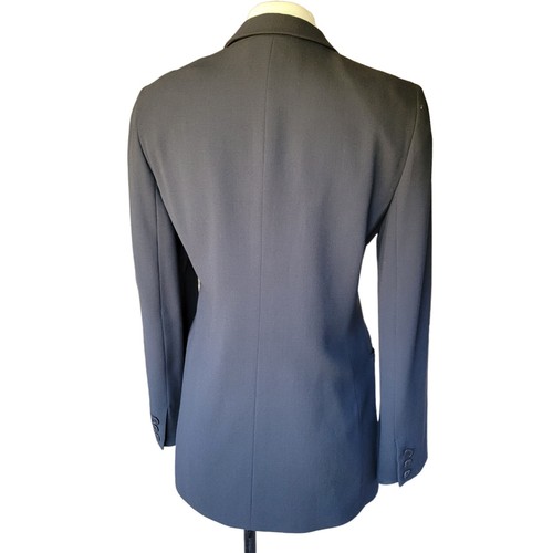 Vintage Calvin Klein Collection Women’s Jacket, Size 6 Black 100% Wool USA. - Picture 3 of 12