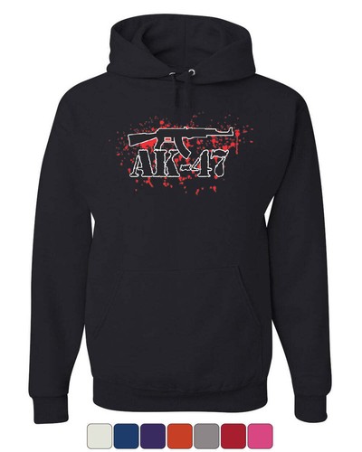 AK-47 Rifle Hoodie 2nd Amendment Supporter Defend 2A Gun Rights Sweatshirt - 第 1/9 張圖片