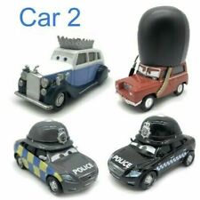 Disney Pixar Cars 2 Queen Sgt Highgear Scott Spark 1:55 Diecast Car Model Toys