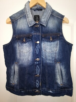 HARLEY DAVIDSON USEE DELAVE STYLE JEANSWESTE, DAMEN GRÖSSE M