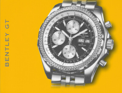 BREITLING FOR BENTLEY GT A13363 ANLEITUNG INSTRUCTIONS KEINE UHR NO WATCH 065