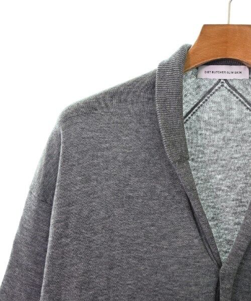 DIET BUTCHER SLIM SKIN Cardigan Gray 1(Approx. S DIET BUTCHER SLIM SKIN Cardigan Gray 1(Approx. S