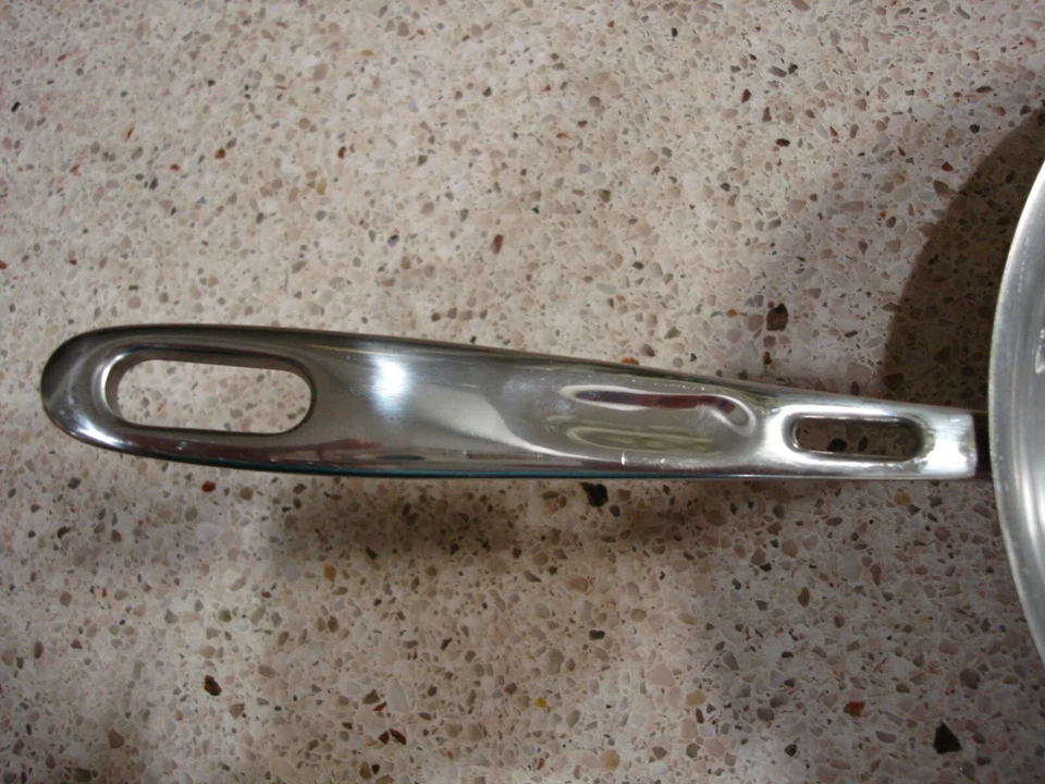 Emeril Heavy Sauté Skillet Frying Pan Copper Core 8 Inch Stainless Handle - Image 4 of 4