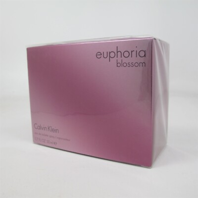 EUPHORIA BLOSSOM by Calvin Klein 50 ml/ 1.7 oz Eau de Toilette Spray NIB