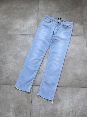Vintage y2k Dolce & Gabbana D&G Light Blue Denim Jeans Skinny Size 26 womens