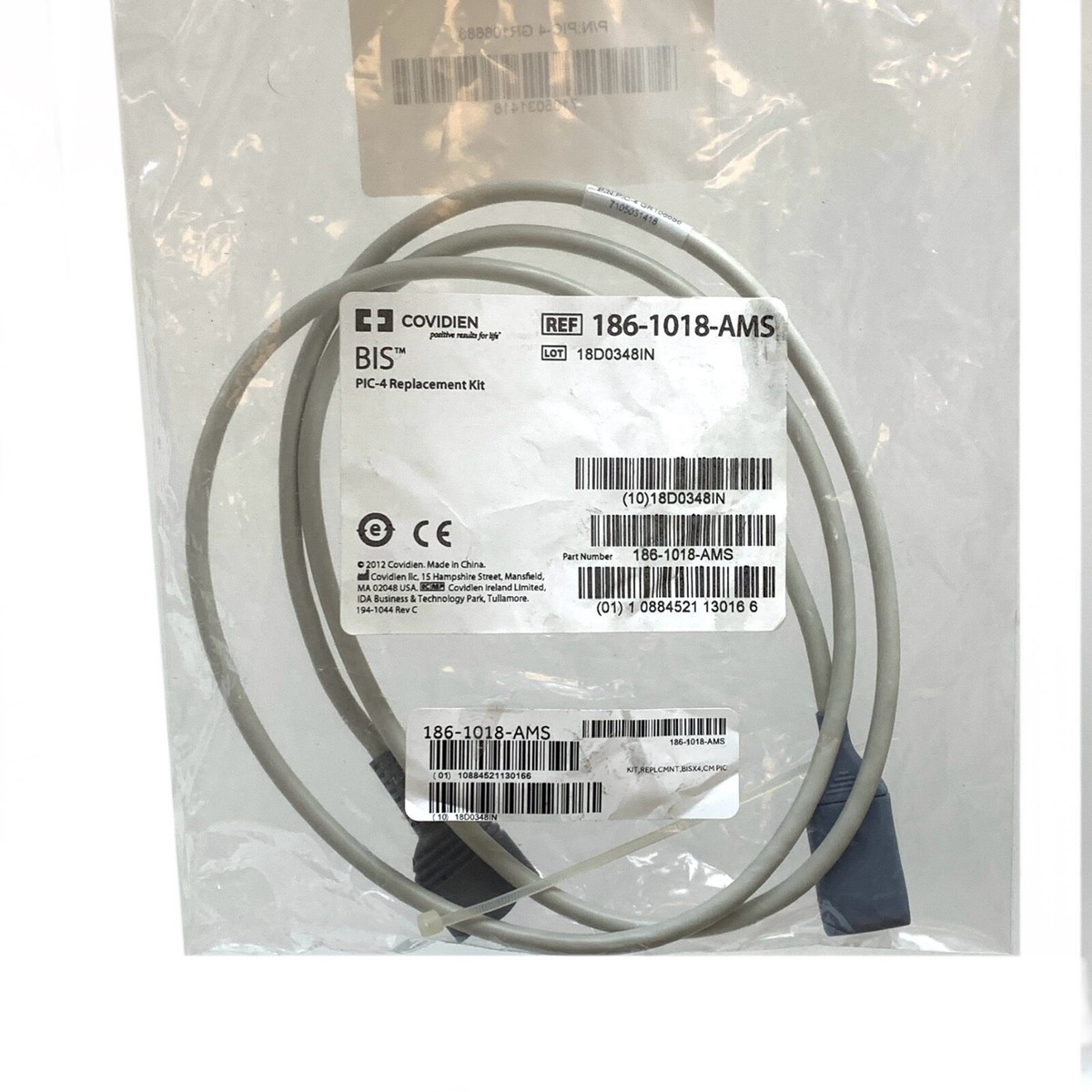 Covidien REF 186-1018-AMS, BIS PIC-4 Replacement Kit | eBay