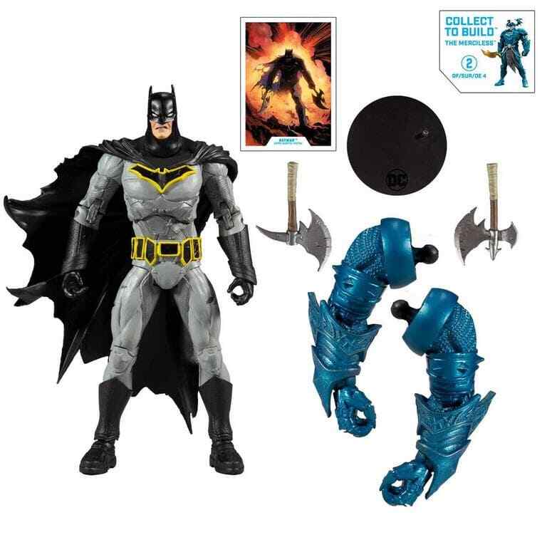 ダークナイトメタル２パック版 マクファーレントイズ DCマルチバース マーシレス Batman Who Laughs (Knight Armor) & The Merciless (Dark Multiverse