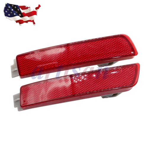 Rear Reflector Set Driver and Passenger Side For 2013-2019 Nissan Sentra - Bild 7 von 10