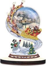 "Diamond Painting Christmas House Desktop Ornaments DIY Artificial Diamond Art..