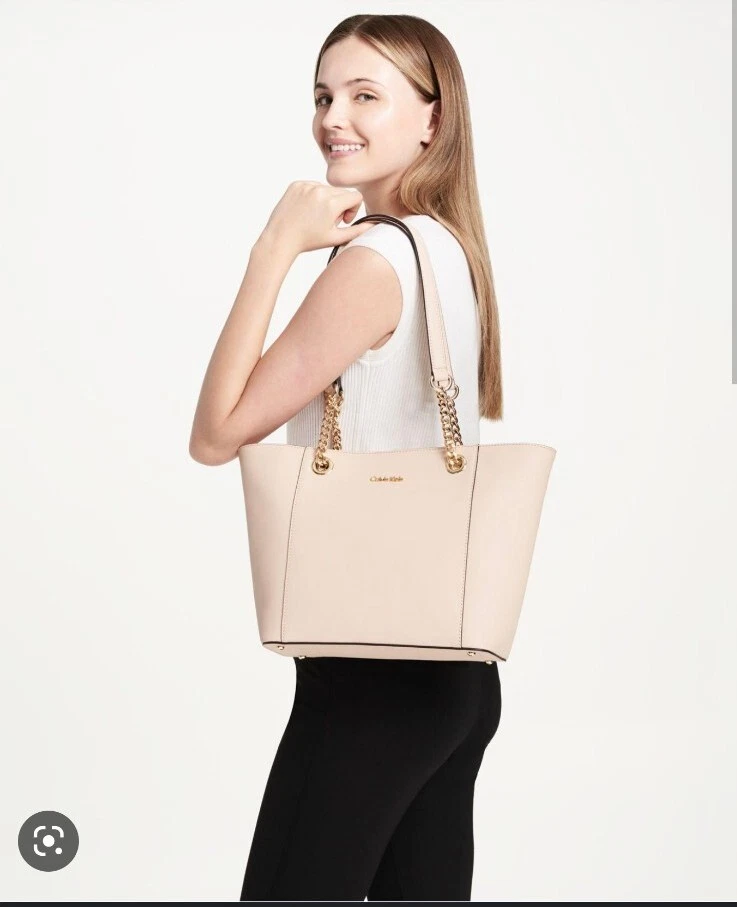 Calvin klein sales saffiano tote
