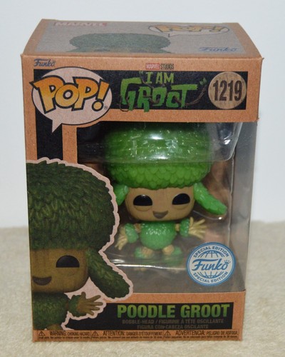 Marvel I am Groot Funko pop POODLE GROOT 1219 Earth Day 2023 Marvel I am Groot Funko pop POODLE GROOT 1219 Earth Day 2023 | Funko Pop | 2 Marvel I am Groot Funko pop POODLE GROOT 1219 Earth Day 2023 | Funko Pop