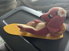 Dakin Dream Pets Hawaiian Hound 1960 Dog Surf Board 1220 Vintage