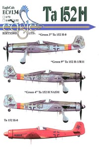 Eaglecals Decals 1 32 Focke Wulf Ta 152h Fighter Part 2 Ebay