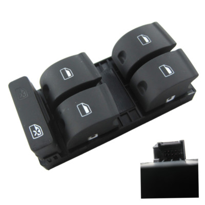 New Master Power Passenger Window Switch Panel For Audi A4 B6 B7 Sedan 8ED959851