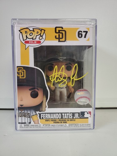 San Diego Padres Fernando Tatis Jr. Signed Funko Pop #67 BAS Beckett Witnessed