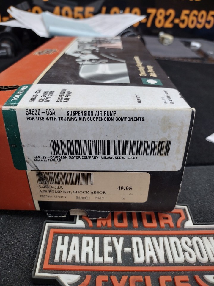 Genuine Harley Davidson OEM Touring Suspension Air Pump 5463003A eBay