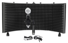 Rockville RCM03 Studio Recording Condenser Microphone Mic Shock Mount Shield
