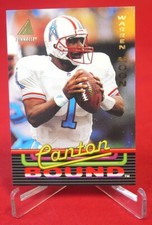 Warren Moon Canton Bound NFL Football Card Pinnacle 1993 #16 NM