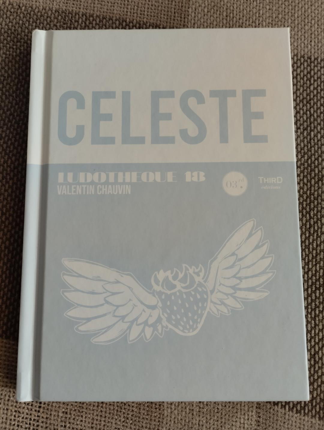 Celeste livre Third Editions Ludotheque 18 ouvrage de collection rigide format de luxe